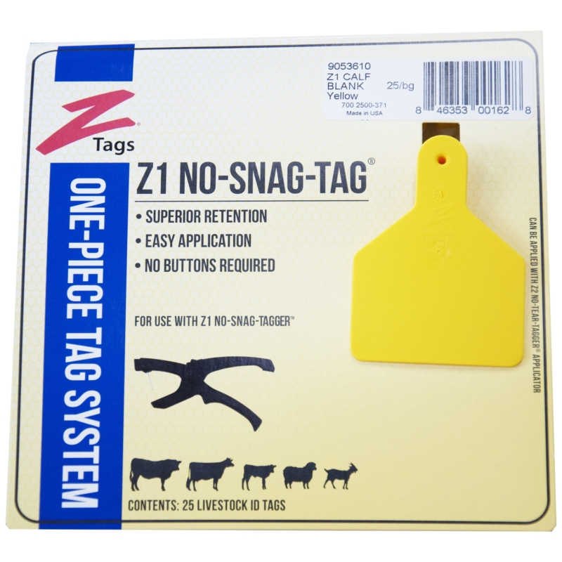 Z Tag one piece cattle tag animal identification