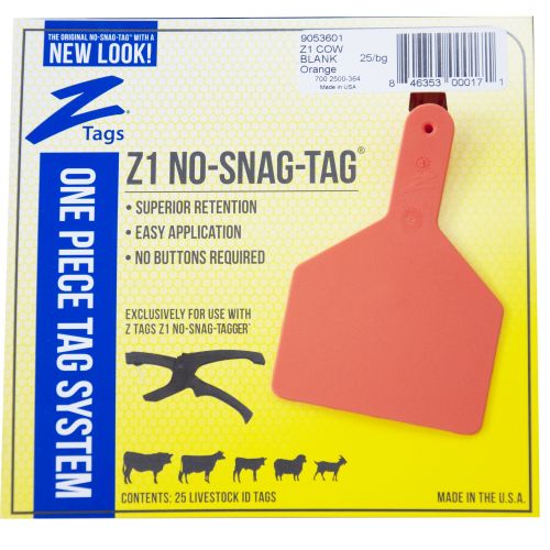 Z Tag No snag cattle tag cattle identification