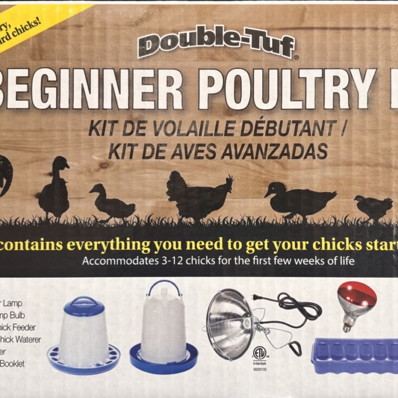 Double Tuf beginner poultry kit
