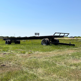 Level Welding 42' bale wagon